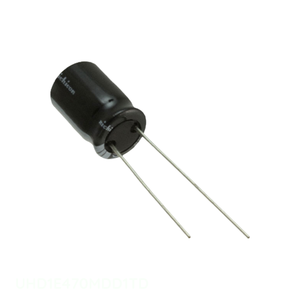 ตัวแทนจำหน่ายอย่างเป็นทางการ ตัวเก็บประจุแบบ Through Hole UHD1E470MDD1TD 47 uF CAP ALUM 47UF 20% 25V RADIAL TH - Product Image 1