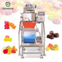 Machine de fabrication automatique de bonbons gélifiés, extrudeuse de chocolat, machine à fabriquer des anneaux de gommes vitaminées, échelle de laboratoire