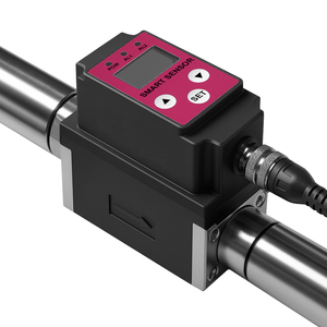 メーカー価格 カスタマイズ可能 DN8-DN25 1 L/min ±2% 精度 流量と温度を測定可能 カルマン渦流量計 - Product Image 1