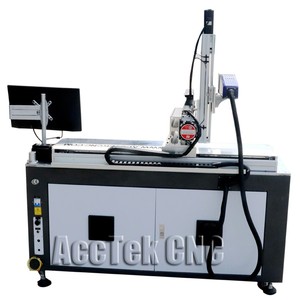 Mesin penanda Laser serat berpendingin air, untuk Area kerja ukuran besar 600*900mm mendukung DXF/BMP untuk bahan logam tanpa logam - Product Image 5