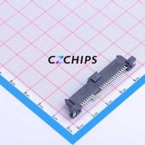 91904-291512 Hard Drive Connector (SAS/SATA/M.2) SMD,P=1.27mm Connector SAS Female 29P Vertical Mount - Product Image 2