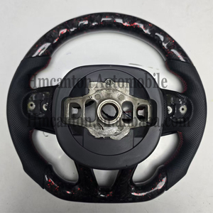 Volante Deportivo de Fibra de Carbono Forjado con Cuero Perforado para Dodge Challenger SRT - Product Image 2