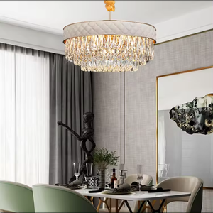Wholesale Contemporary Wedding Hotel Villa Living Room Luxury Crystal Round <b>Chandelier</b> - Product Image 4