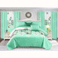 En Stock 10 Pièces Ensemble Couette et Couvre-lit King Size Doux au Toucher – Parure de Lit Grande Taille Vente Chaude