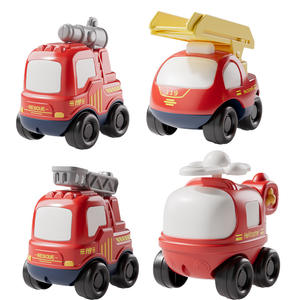 Produit transfrontalier populaire : Voiture <span class=keywords><strong>de</strong></span> <span class=keywords><strong>pompier</strong></span> <span class=keywords><strong>de</strong></span> <span class=keywords><strong>dessin</strong></span> <span class=keywords><strong>animé</strong></span> à inertie avec fonction <span class=keywords><strong>de</strong></span> recul, jouet éducatif pour garçons, vente en gros - Product Image 5