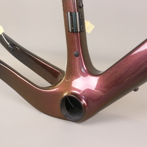 <span class=keywords><strong>Bicicleta</strong></span> de <span class=keywords><strong>Gravel</strong></span> con Pintura Camaleón, <span class=keywords><strong>Cuadro</strong></span> para <span class=keywords><strong>Bicicleta</strong></span> de <span class=keywords><strong>Gravel</strong></span> GR044, Soporte Inferior BB386, Montaje Plano, Neumático Máximo 700X45C - Product Image 6