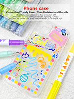 Marqueurs de peinture acrylique Guangna 288 couleurs, haute brillance, encre liquide, ensemble de marqueurs artistiques pour la peinture sur roche, les cadres photo, les travaux manuels DIY