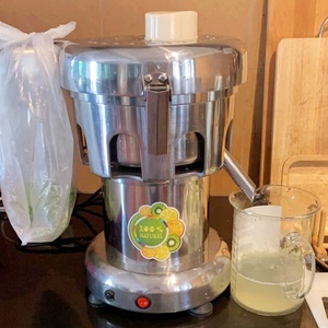 Extracteur de <span class=keywords><strong>jus</strong></span> électrique pour usage domestique, 80-100 kg/h, presse à froid, presse-agrumes lent, 220 V, lame en acier inoxydable - Product Image 1