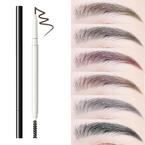 Stylo à sourcils <span class=keywords><strong>gris</strong></span> sans marque, étiquette privée, <span class=keywords><strong>crayon</strong></span> à sourcils imperméable personnalisé pour sourcils - Product Image 3