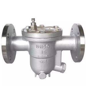 مصيدة بخار ذاتية التعويم من الفولاذ المقاوم للصدأ CS41H-16C/25C مع شفة لأنابيب البخار - Product Image 1