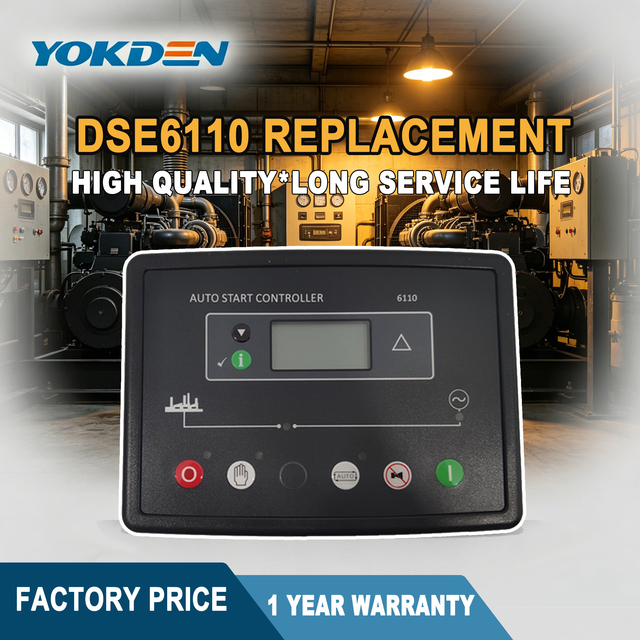 Automatic Deep Sea DSE6110 Replacement Generator Controller Genset Control Panel 6110