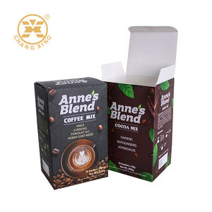 Boîtes <span class=keywords><strong>d</strong></span>'emballage pour café en conserve personnalisées en carton blanc imprimé, écologiques, pour feuilles de thé, avec fermeture à rabat et fond plat pour expédition - Product Image 6