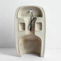 Urinoir portable à chasse d'eau, WC à jet siphonique en porcelaine pour salle de bain, toilettes extérieures, idéal pour appartement
