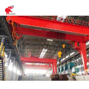 Внешняя модель BMG 20 тонн 30 тонн 50 тонн 60 тонн 100 двухбалочный полукозловой кран цена - Product Image 6