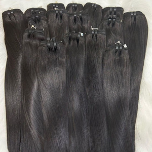Paquetes de cabello humano virgen camboyano vietnamita crudo alineado con cutícula de un donante Varias ondas Afro Curl Extensiones de cabello profundo Suelto - Product Image 1