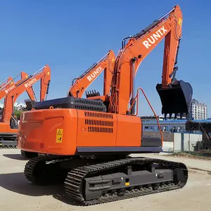 Runtx Brand Brand New Design 7500kg 13500kg 23000kg 23 Ton Import Engine Crawler Excavator With Hydraulic Hammer