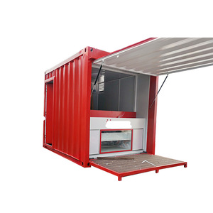 Kiosque de paiement extérieur sur pied en acier laminé à froid pour magasin conteneurisé - Product Image 1