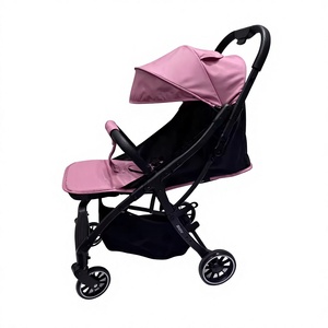 Chaise haute moderne pour bébé avec roulettes, chaise de repas pliable pour tout-petit avec siège rembourré et harnais de sécurité pour restaurants / maison OEM - Product Image 5