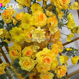 Décorations de mariage LEDA, arrangement floral, fleurs suspendues, fleurs artificielles bleues pour mariage - Product Image 2