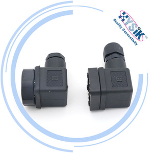Connettore per Elettrovalvola Hirschmann <span class=keywords><strong>GDM</strong></span> 3+E DIN 43650 A EN 175301-803, Tensione 250V, Corrente 10A, Connettore da Campo in Nylon Nero - Product Image 6