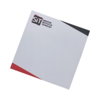 Bloc-notes adhésifs personnalisés pour bureau, avec logo de marque, procédé de reliure par collage, papier épais, fabricant direct