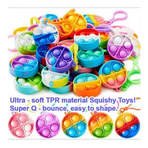 Llavero Silencioso Ultra Silencioso con Clic, Juguete Antiestrés para el Aula, Biblioteca u Oficina, con Construcción Duradera de Material PBT - Product Image 6