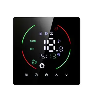 3A Water Boiler 16A Floor Heating Temperature Controller Button Battery Tuya WIFI Smart Thermostat For Yandex Alexa Google