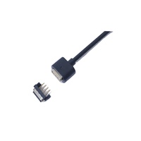 Grosir kabel magnetik Pogo Pin pria dan wanita 4 Pogo Pin konektor kabel magnetik untuk Laptop jam tangan pintar Robot