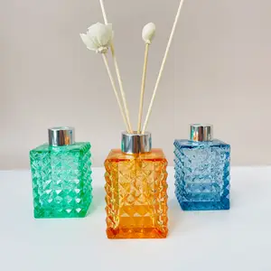 100ml Empty Glass Aroma Oil Bottle With Reed Diffuser Sticks Reed Diffuser Bottle