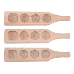 แม่พิมพ์ขนมไม้ C339 สำหรับทำขนมถั่วเขียว ไอซ์สกิน ฟองดองท์ และขนมไหว้พระจันทร์ ขายส่ง - Product Image 3