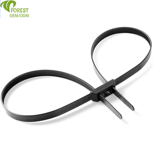 Esnek Kelepçeler Ağır Hizmet Tipi Fermuarlı Bağlama Kelepçeleri Tek Kullanımlık Naylon Çift Kelepçeler 250 Lbs Çekme Dayanımı Seks Oyuncakları - Product Image 1