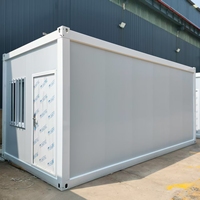 Maison conteneur modulaire préfabriquée en kit, directement de l'usine, pour usage résidentiel, bureautique ou d'hébergement