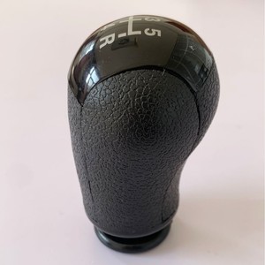 Ford Car Gear <b>Shift</b> <b>Knob</b> Black Leather Ergonomic Handball 05-08 Model - Product Image 1