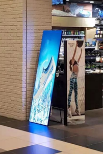 4K LCD Digital Poster Display P1.86 Vertical <b>Wall</b> Mountable Indoor Advertising <b>Screen</b> with Cloud CMS and Anti-Reflective Glass - Product Image 5