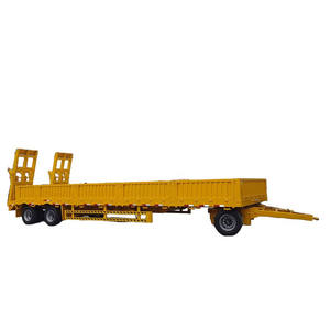 Remolque <span class=keywords><strong>de</strong></span> plataforma giratoria nuevo <span class=keywords><strong>de</strong></span> 20 pies, 28 toneladas, 2 ejes, remolque <span class=keywords><strong>de</strong></span> <span class=keywords><strong>segunda</strong></span> <span class=keywords><strong>mano</strong></span> con pared lateral completa - Product Image 1