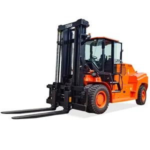 TDER çin tedarikçisi ağır forklift dizel yük kaldırma araçları 12 ton 16 ton 20 ton 25 ton 30 ton 32 ton dizel forklift fiyatı - Product Image 1