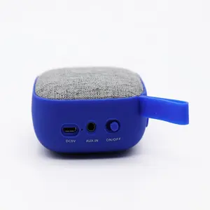Factory Wholesale BT Speaker Portable Speaker Fabric Portable Bass Outdoor Small BT Outdoors Waterproof Bluetooth Speaker Usb 3W