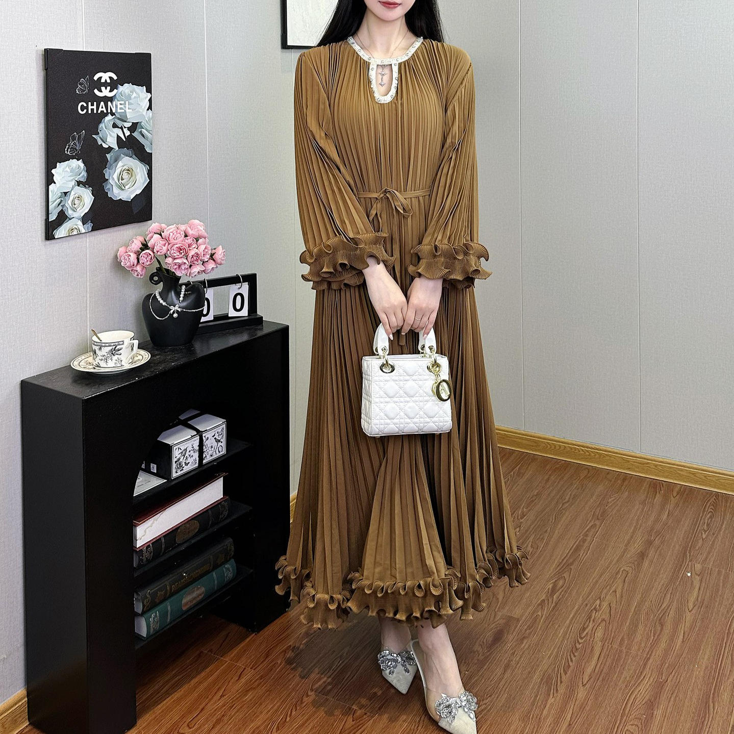 สีน้ำตาล