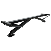 Composants de remorque arrière Support de cric stabilisateur élevé Kit de cric stabilisateur de puissance avec kit d'interrupteur étanche noir Remplacer