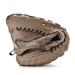 รองเท้าปีนเขาแบบลำลองกลางแจ้งกันลื่นสำหรับผู้ชายรองเท้าลุยน้ำแห้งเร็วระบายอากาศได้ดีตาข่ายสำหรับฤดูร้อน - Product Image 4