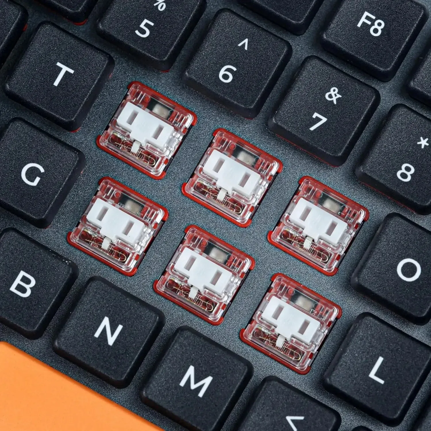 Kailh Low profile Choc Switch 1350 RGB For Keyboard Crystal Red Pro Pale Blue Pink Robin Black Brown White Red