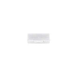 Transparent Plastic Storage Box 10x4x2cm Rectangle With Lid Office Organizer Eco-Friendly Parts Container - Product Image 4