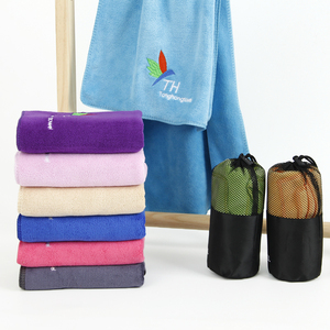 Bán Buôn Biểu Tượng Tùy Chỉnh Nhanh Chóng Khô Microfibre Sợi Nhỏ Khăn Yoga Bãi Biển Tập Thể Dục Mồ Hôi Thể Thao Phòng Tập Thể Dục Khăn - Product Image 4