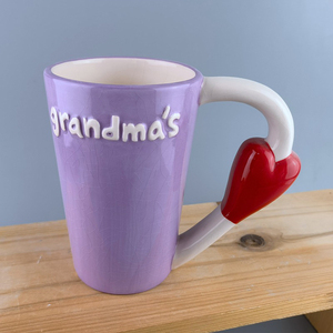 Tasse à eau <span class=keywords><strong>Cupidon</strong></span> Saint Valentin tasses Rouge amour poignée tasse à café Céramique en forme de coeur paire tasse couple - Product Image 3