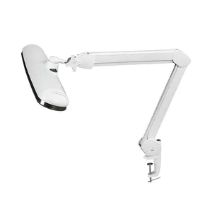 Lámpara de belleza Lámpara de pestañas Banco DE TRABAJO iluminado Lámpara de abrazadera de escritorio con Interruptor táctil