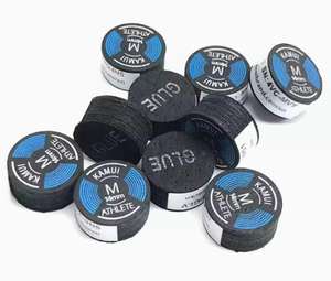 หัวคิวหนัง KUMUI ระดับมืออาชีพ ขนาด 13-14 มม. 5 ชิ้น/ถุง อุปกรณ์บิลเลียด - Product Image 1