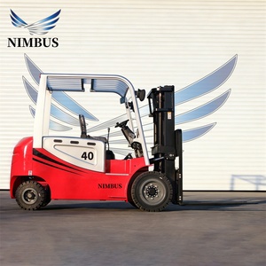 Электрический вилочный погрузчик NIMBUS новой модели, 4 тонны, с опциональным позиционером вил, амортизирующим сиденьем и функцией перегрузки грузов - Product Image 1