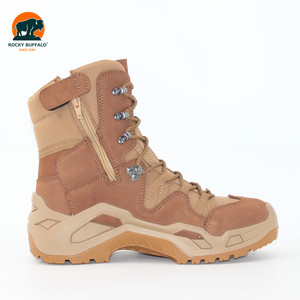 Botas de color marrón impermeables con suela de goma superior textil Rocky <span class=keywords><strong>Buffalo</strong></span> Nubuck + Oxford - Product Image 3
