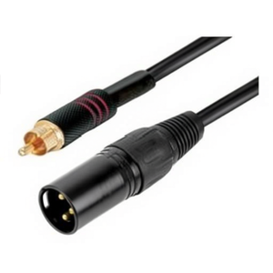 Câble audio Rdm C62 Noir 2m - Product Image 1