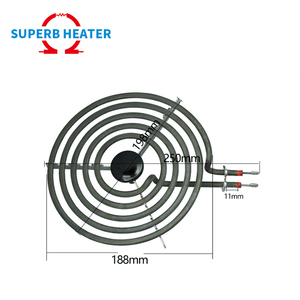 अनुकूलित 220v 230v 380v उच्च गुणवत्ता वाले परिपत्र मच्छर कॉइल इलेक्ट्रिक हीटिंग ट्यूब हीटिंग तत्व - Product Image 2